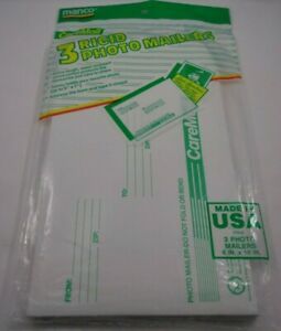 Manco CareMail 3 Rigid Photo Mailers 6&#034;x10&#034;