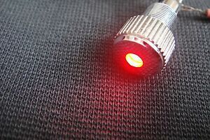 Red Led Indicator DC Power Pilot Dash Light Bulb 8mm Mount 6V for Speaker Amps