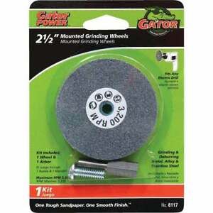 Gator Blade 2-1/2 In. x 3/8 In. Grinding Stone 6117 Pack of 40