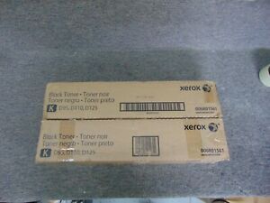 006R01561 6R1561 New! Genuine Xerox Black 2pk Toner for the D95 D110 D125 Series