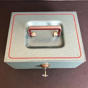 Burg Wachter Cash Boxes Kassetten W Germany with Key 8”x6”x4”, US $108.00 – Picture 0
