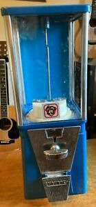 VINTAGE 25 CENT VENDING MACHINE PROJECT-NUTS-VISTA HOPPER OF OAKS MFG. LA,CALIF